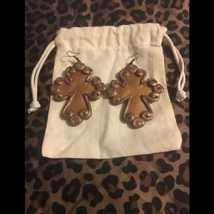 Clay Cross Earrings